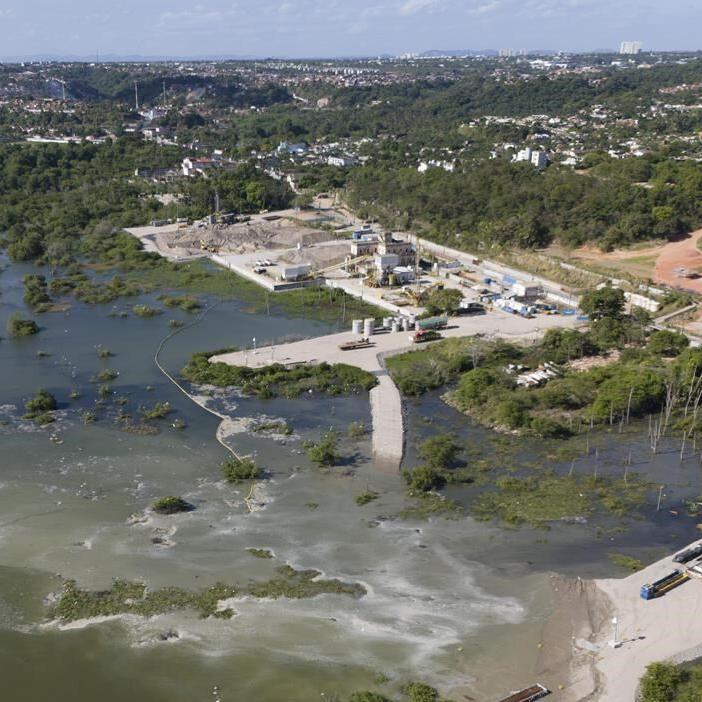 Petrochemical giant's closed salt mine partially collapses in northeastern Brazil
